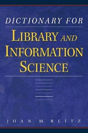 Dictionary for library and information science  Cover Image