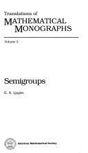 Semigroups /  Cover Image