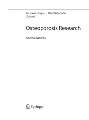 Osteoporosis Research Animal Models  Cover Image