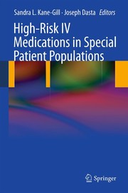 High-Risk IV Medications in Special Patient Populations Cover Image