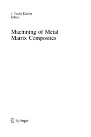 Machining of Metal Matrix Composites Cover Image