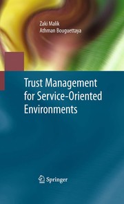 Trust Management for Service-Oriented Environments Cover Image