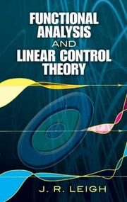 Functional analysis and linear control theory  Cover Image