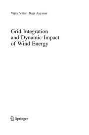 Grid Integration and Dynamic Impact of Wind Energy Cover Image