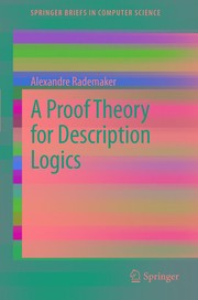 A Proof Theory for Description Logics Cover Image