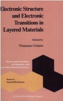 Electronic structure and electronic transitions in layered materials /  Cover Image