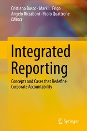 Integrated Reporting Concepts and Cases that Redefine Corporate Accountability  Cover Image