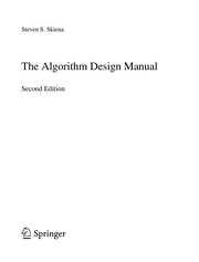 The Algorithm Design Manual Cover Image