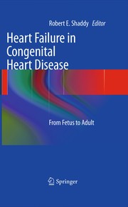 Heart Failure in Congenital Heart Disease: From Fetus to Adult  Cover Image