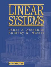 Linear systems  Cover Image