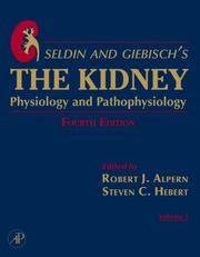 Seldin and Giebisch¡s the kidney : physiology and patophysiology  Cover Image