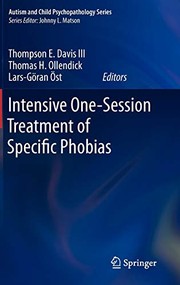 Intensive One-Session Treatment of Specific Phobias Cover Image