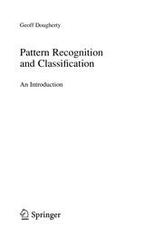 Pattern Recognition and Classification An Introduction  Cover Image