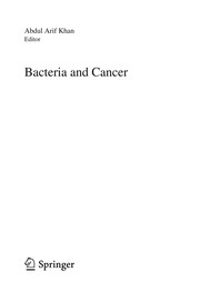 Bacteria and Cancer Cover Image