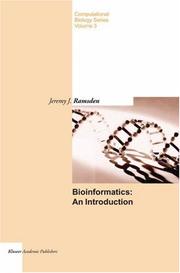 Bioinformatics : an introduction  Cover Image