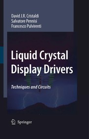 Liquid Crystal Display Drivers Techniques and Circuits  Cover Image