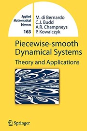 Piecewise-smooth dynamical systems : theory and applications  Cover Image