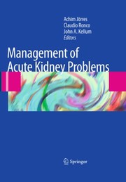 Management of Acute Kidney Problems Cover Image