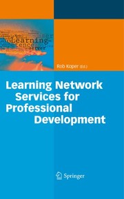 Learning Network Services for Professional Development Cover Image