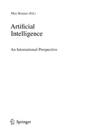 Artificial Intelligence An International Perspective An International Perspective  Cover Image