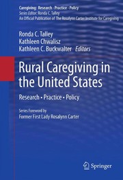 Rural Caregiving in the United States Research, Practice, Policy  Cover Image