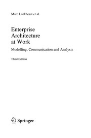 Enterprise Architecture at Work Modelling, Communication and Analysis  Cover Image