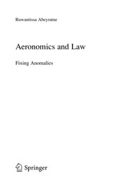 Aeronomics and Law Fixing Anomalies  Cover Image