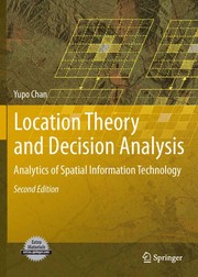 Location Theory and Decision Analysis Analytics of Spatial Information Technology  Cover Image