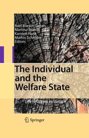 The Individual and the Welfare State Life Histories in Europe  Cover Image