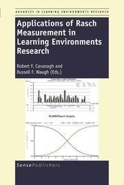 Applications of Rasch Measurement in Learning Environments Research Cover Image