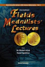 Fields medallists´ lectures  Cover Image