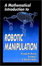 A mathematical introduction to robotic manipulation /  Cover Image