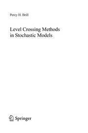 Level Crossing Methods in Stochastic Models Cover Image