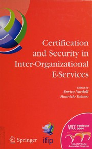 Certification and Security in Inter-Organizational E-Service Cover Image