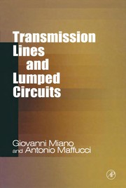 Transmission lines and lumped circuits /  Cover Image