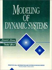 Modeling of dynamic systems  Cover Image