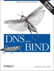 DNS and BIND  Cover Image