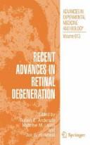 Recent Advances in Retinal Degeneration Cover Image
