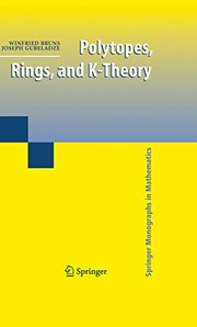 Polytopes, Rings, and K-Theory Cover Image