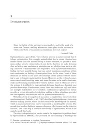 Introduction to Applied Optimization Cover Image