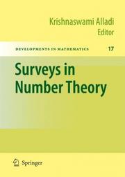 Surveys in Number Theory Cover Image