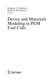 Device and Materials Modeling in PEM Fuel Cells Cover Image