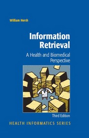 Information Retrieval A Health and Biomedical Perspective  Cover Image