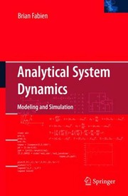 Analytical System Dynamics Modeling and Simulation  Cover Image