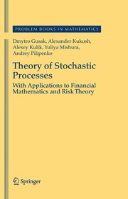 Theory of Stochastic Processes With Applications to Financial Mathematics and Risk Theory  Cover Image