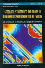 Stability, structures, and chaos in nonlinear synchronization networks /  Cover Image