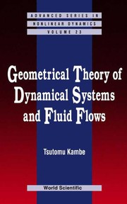 Geometrical theory of dynamical systems and fluid flows  Cover Image