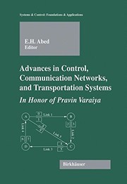 Advances in Control, Communication Networks, and Transportation Systems In Honor of Pravin Varaiya  Cover Image