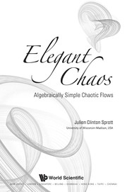 Elegant chaos : algebraic simple chaotic flows  Cover Image