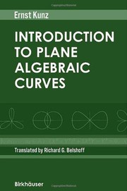 Introduction to Plane Algebraic Curves Cover Image